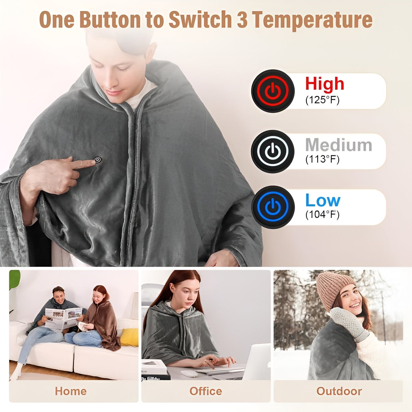 Warmory™ Heated Blanket